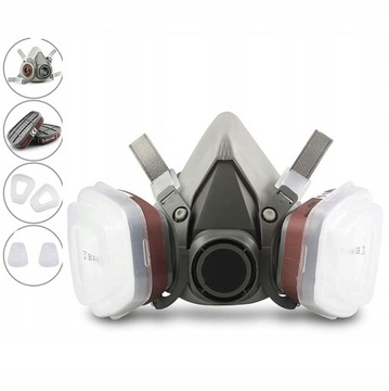 MASKA URZĄDZENIE DO OCHRONY DRÓG ODDECHOWYCH, 6200 PÓŁMASKA PROFESJONALNY