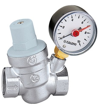 REDUKTOR CIŚNIENIA WODY 3/4 Z MANOMETREM CALEFFI