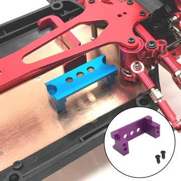 Держатель для металлической стойки для сервопривода RC, фиолетовый