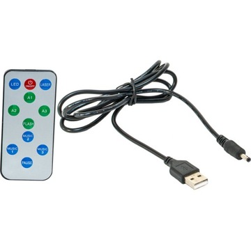 Светодиодный световой эффект на батарейках с RGB-лазером TINYLED-LASRGB