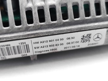 MERCEDES-BENZ E-CLASS OBRAZOVKA WYSWIETLANIA NAVIGACE GPS 2011 ESTATE 4/5DR