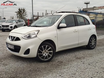 Nissan Micra IV Hatchback 5d Facelifting 1.2 80KM 2014 Nissan Micra GWARANCJA Zarejestrowany w PL Udok. przebieg LIFT Mozliwa zam, zdjęcie 16