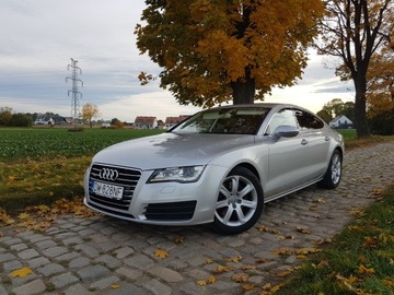 Audi A7 I A7 Sportback 3.0 TDI 245KM 2011 AUDI A7 Sportback 3.0 TDI 245KM Quattro S-tronic - SALON PL