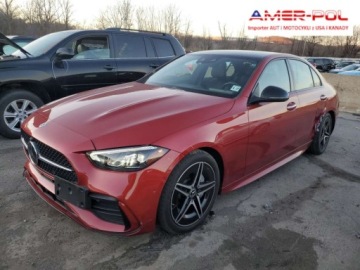 Mercedes Klasa C W206 2022 Mercedes-Benz Klasa C 2022, 2.0L, 4x4, od ubezpieczalni 2.0 Benzyna 255KM