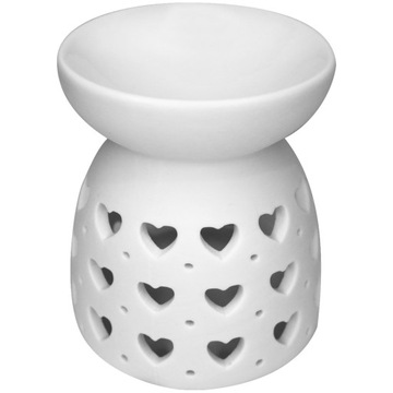 БЕЛЫЙ КЕРАМИЧЕСКИЙ КАМИН 8 x 9 см