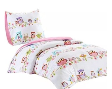 Pościel sowy 135x200 bawełna 100%