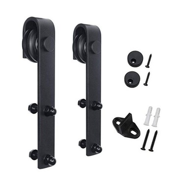 АМАРНАЯ ДВЕРЬ СИСТЕМА РАЗДВИЖНЫХ ДВЕРЕЙ КОМПЛЕКТ ФУРНИТУРЫ 2M LOFT RETRO BARNDOOR