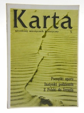 KARTA MIESIĘCZNIK HISTORYCZNY 5 POCZĄTKI OPORU