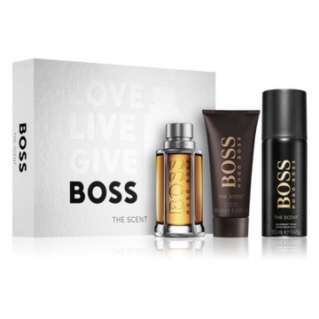 HUGO BOSS THE SCENT EDT 100 ML ZESTAW