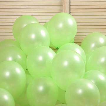 10/20/30pc Retro Green Balloon Metal Green Balloon