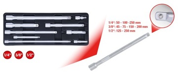 Набор удлинителей 1/4