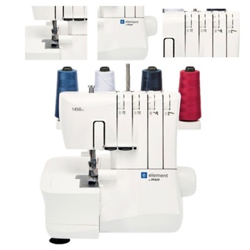 Maszyna do szycia PFAFF 1450 OL Overlock domowa maszyna do szycia biała