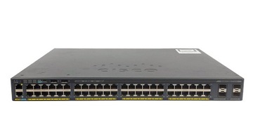 Cisco WS-C2960X-48FPS-L 48 Port Gigabit Switch PoE+