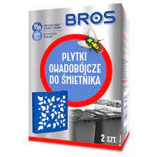 BROS PŁYTKI OWADOBÓJCZE DO ŚMIETNIKA 2 SZT.