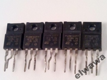 Tranzystor STP15NK50ZFP N-Cha 500V 14A 40W ST 5szt