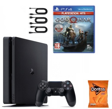 PS4 SLIM SONY PLAYSTATION 4 1TB/1000GB + PAD+ GOD OF WAR