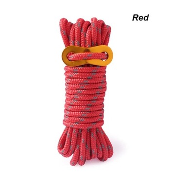 7 Colors Outdoor Rock Climbing Rope 4mm Diameter