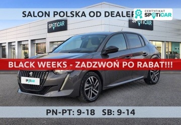 Peugeot 208 II Hatchback 1.2 PureTech 130KM 2023 Peugeot 208 2008 1.2 PureTech Allure Pack SS EAT8 1.2 Benzyna 130KM