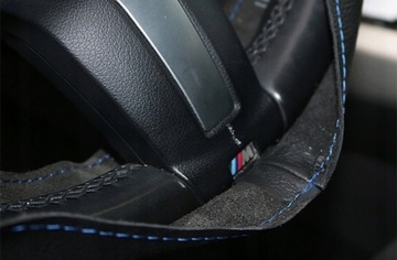 POKROWIEC NA KIEROWNICE SKÓRA NATURALNA OBSZYCIE