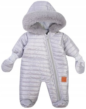 КОМБИНЕЗОН ORTALION ЗИМНИЙ, МЕХ, серый 74 B01A