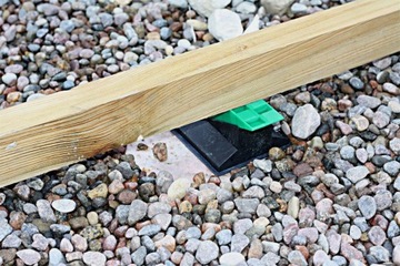 Регулируемая опора для лаг 50-100 мм для вентилируемой террасы ПРОСТОЙ МОНТАЖ