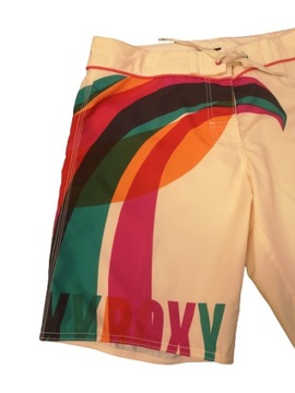 Пляжные шорты ROXY RAINBOW WAVE белые, размер S