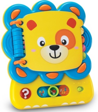 SMILY PLAY книжечка інтерактивна лев'ячі загадки розвивальна 9209