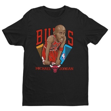 KOSZULKA DZIECIĘCA Z NADRUKIEM CHICAGO BULLS NBA -M 134-146