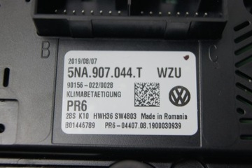 GD TIGUAN 5NA PANEL KLIMATIZACE 5NA907044T