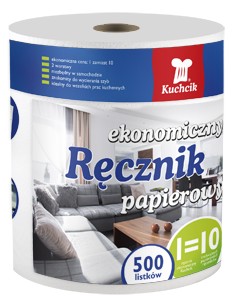 Ręcznik papierowy ekonomiczny czyściwo 500 listków