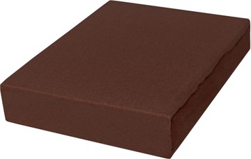 PRZEŚCIERADŁO JERSEY 70x140 Z GUMKĄ POL CZEKOLADA