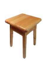 СТАБИЛЬНАЯ ДЕРЕВЯННАЯ ТАБУРЕТКА сосна 45 SUPER