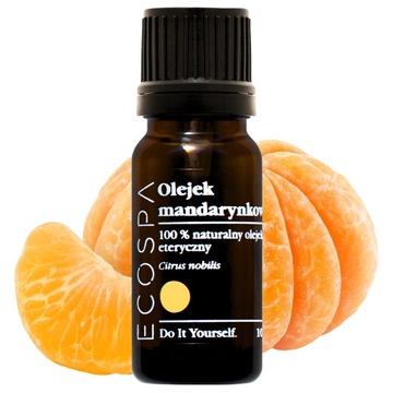 NATURALNY OLEJEK ETERYCZNY MANDARYNKOWY 10 ML AROMATERAPIA ECOSPA