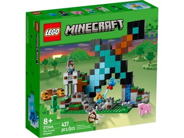 LEGO MINECRAFT 21244 BASTION MIECZA KLOCKI