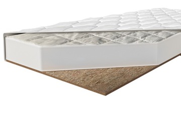 MATERAC DO ŁÓŻECZKA GRYKA + PIANKA + KOKOS 140x70