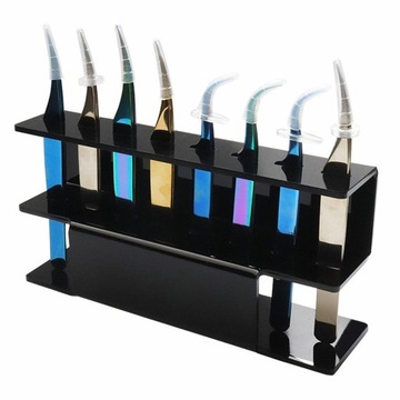 Акриловый держатель для пинцетов с 8 отверстиями Также для ножниц и