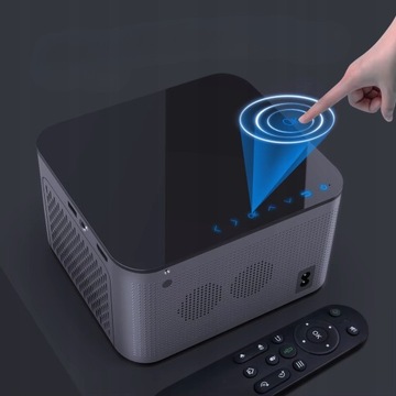 PROJEKTOR LED RZUTNIK 4K ANDROID NETFLIX MAGCUBIC HY350 PRO FULL HD WIFI