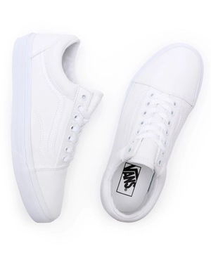 Buty Vans U OLD SKOOL V00D3HW00 True White 8