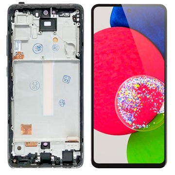 EKRAN LCD SAMSUNG GALAXY A52s OLED + RAMKA CZARNY