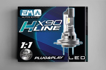 Светодиодные лампы H4 Canbus 1:1, очень МОЩНЫЕ 6000K, новое поколение светодиодов CSP