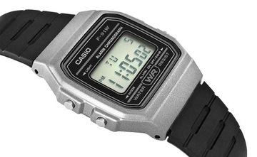 ZEGAREK CASIO MĘSKI RETRO LED ALARM STOPER BUDZIK DATA