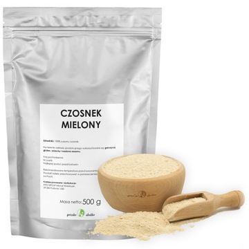 CZOSNEK SUSZONY mielony aromatyczny 0,5kg