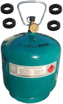 BUTLA GAZOWA 3 KG PROPAN-BUTAN TURYSTYCZNA LPG