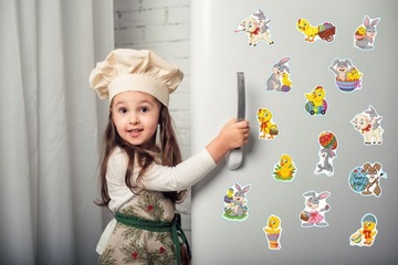 Магниты на холодильник С ПАСХОЙ ЖИВОТНЫЕ