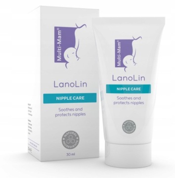 MULTI-MAM LANOLINA MAŚĆ KREM NA BRODAWKI SUTKI 30g