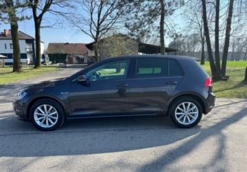 Volkswagen Golf VII Hatchback 3d 1.6 TDI BlueMotion 110KM 2015 Volkswagen Golf Bezwypadkowy, nowe sprzeglo, LOUNGE 1.6 Diesel 110KM, zdjęcie 5