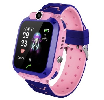 ZEGAREK SMARTWATCH DLA DZIEWCZYNKI GPS KAMERA róż