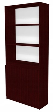 Regał, szafka na segregatory, książki 60cm wenge