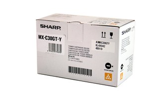Toner (Yellow) SHARP MX-C30GTY