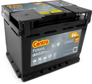 AKUMULATOR CENTRA FUTURA 12V 64Ah 640A CA640